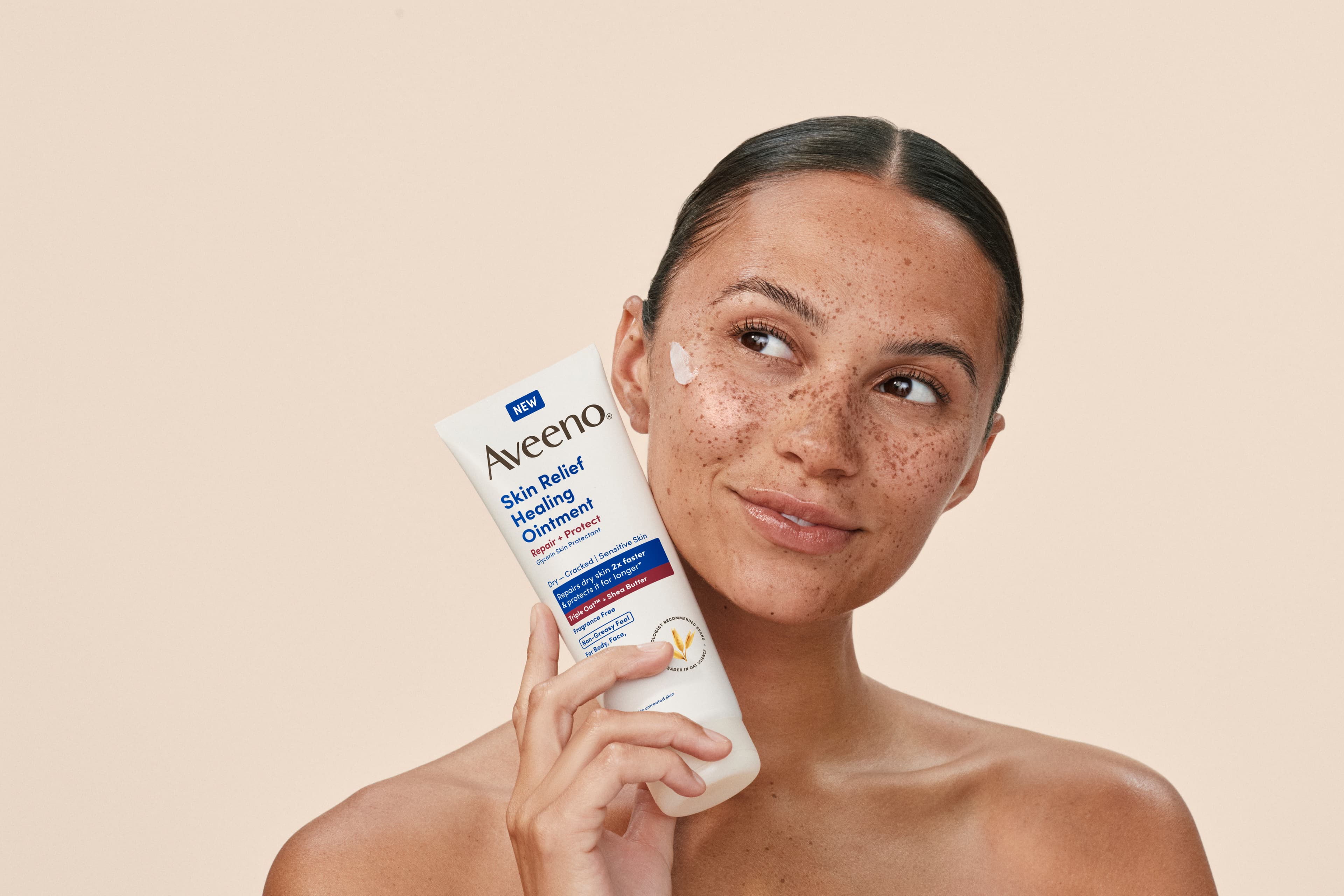 Aveeno skincare beauty photography