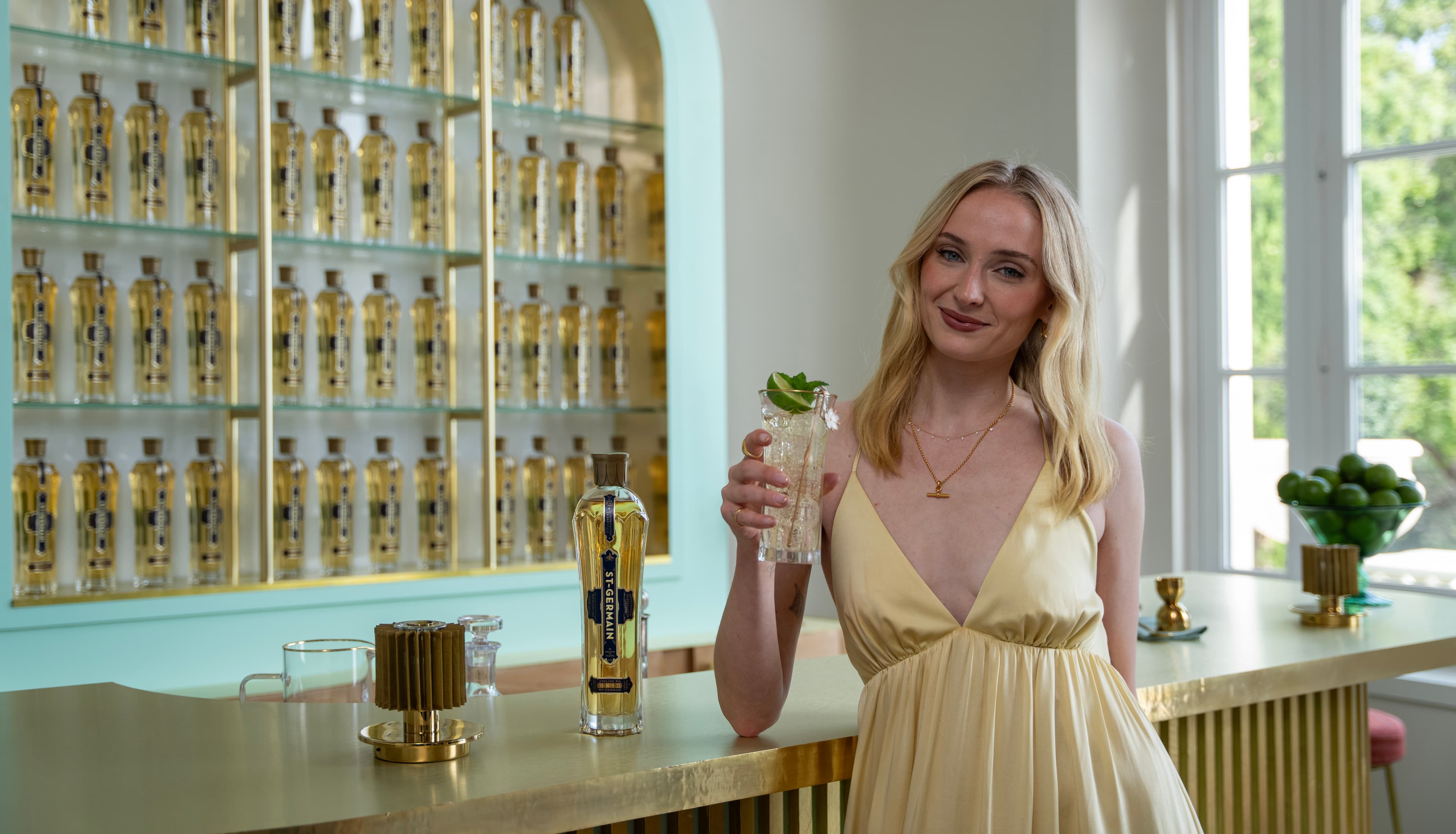 St. Germain beauty editorial retouching - Before