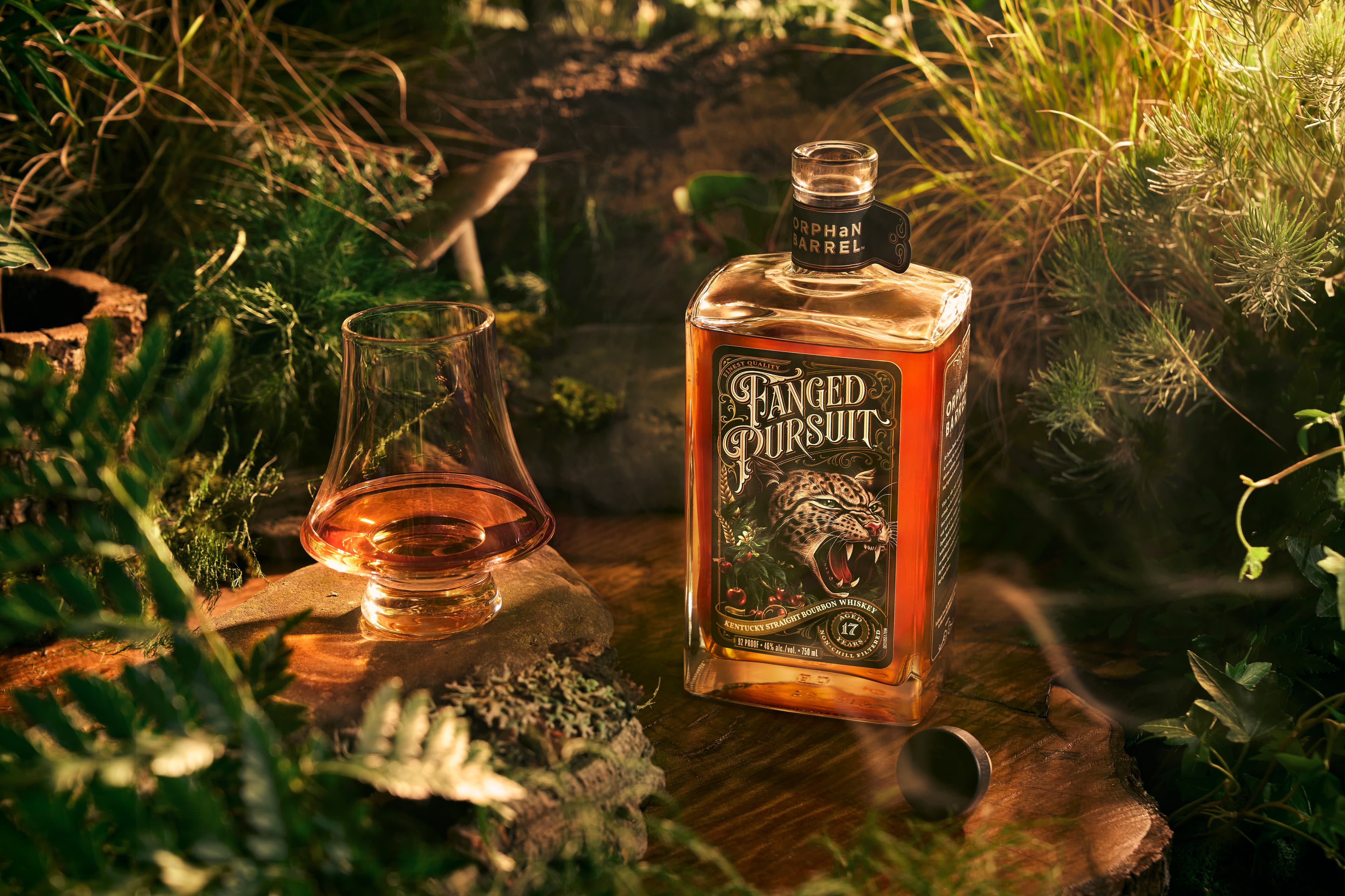 Orphan Barrel Fanged Pursuit whiskey bottle
