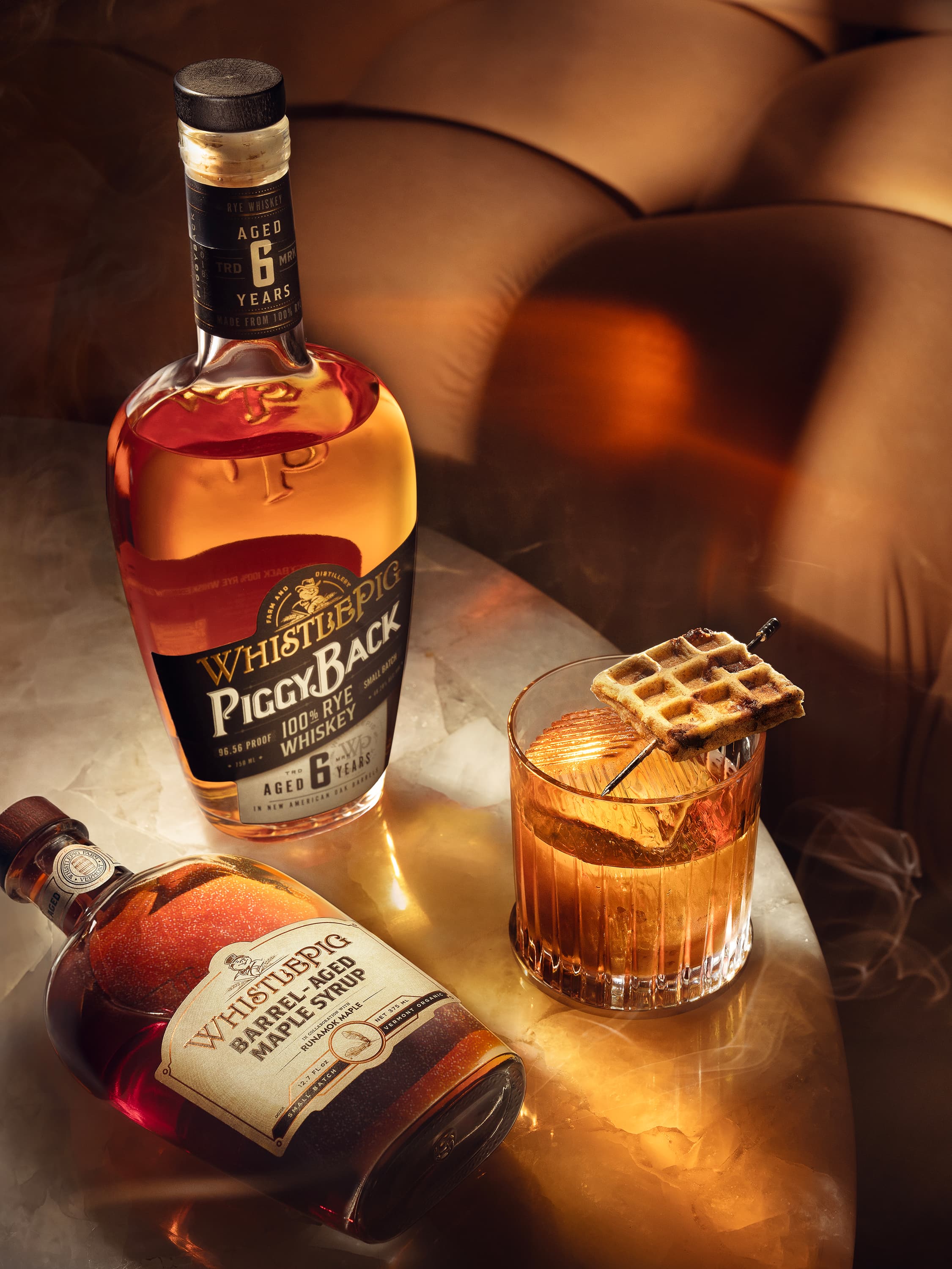 WhistlePig whiskey bottle